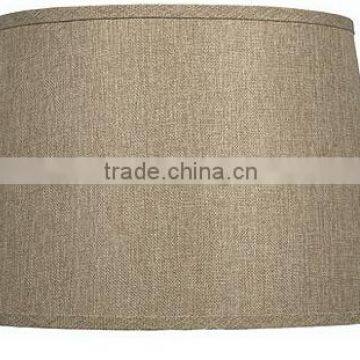 wholesale barrel linen lamp shade for inn decor table lamp