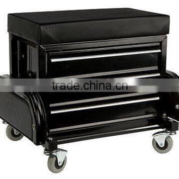 Tool Chest Seat With 3 Drawer & 2 Tray & Pry Bar Holder photo-2