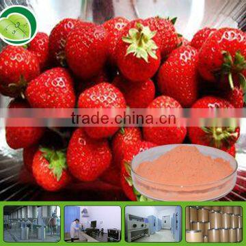 Freeze dried strawberry powder