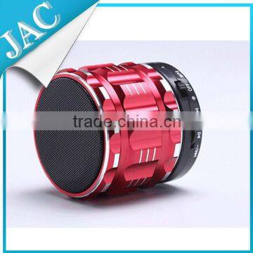 S28 Metal Mini Stereo Portable Bluetooth Speaker With Handfree Mic+TF Card Slot
