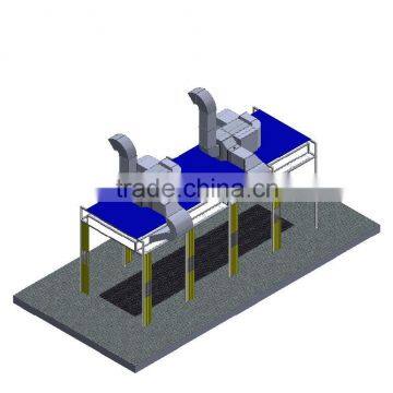 JF custom designed preparation room prep station for auto repair