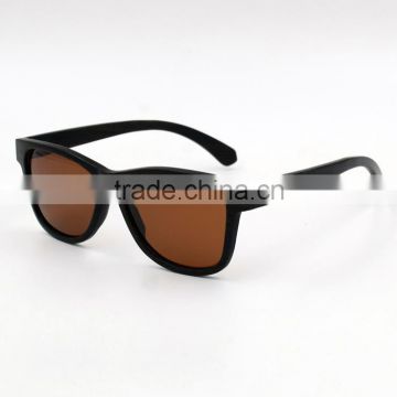 Ebony Wood Laminated Layers Wood Sunglasses VU400