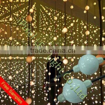 IPixel LED 50mm High Lumen Ws2801rgb Led Pixel Round Ball String in Holiday Lighting photo-6