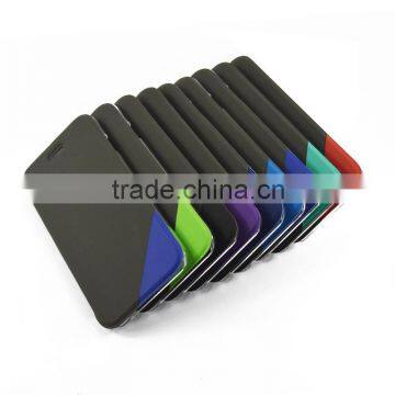 Environmental Material Anti-radiation PU Leather Phone Case for Iphone6s Plus With Card Slot and Colorful Style