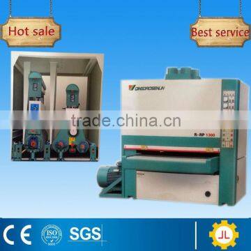 High efficiency wood sander machine for making plywood
