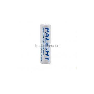 battery manufacturer Palight 18650 3000mAh Rechargeable Battery White