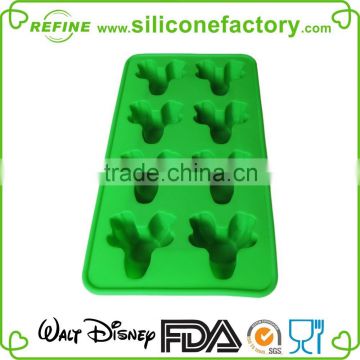 Fancy Personalized Deer Shaped Christmas Silicone Chocolate Mould