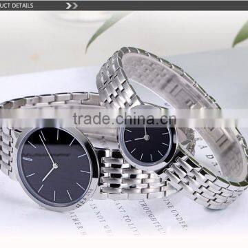 wholesale Japan quartz movement couple watch whole 316 stainless steel case watch