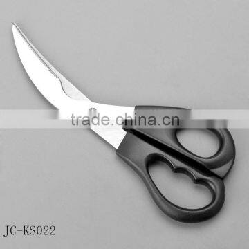 Stainless steel420 chicken-bone scissors with abs handle