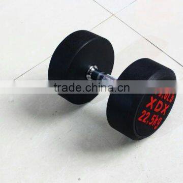 Crossfit Gym Basic Equipment Rubber Coated Dumbbell