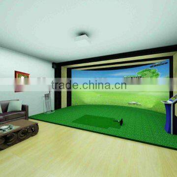 arc-screen indoor golf simulator supplier