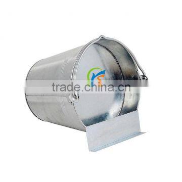 Galvanized steel chicken drinkers