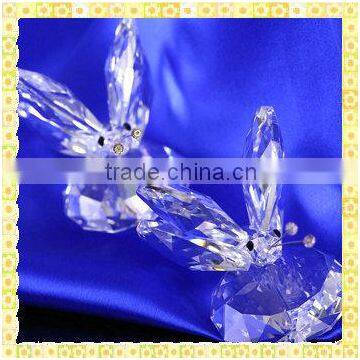 Imitation Clear Crystal Butterfly Favor For Party Take Away Gifts