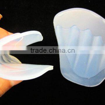Pressure Relief Cushion Soft Silicone Gel Heel Cushion Pad Half Pad Back Heel Support Insole photo-3
