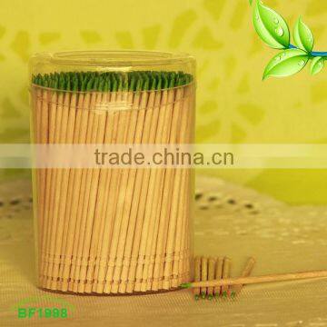 500pcs per soft jar mint Bamboo Toothpick