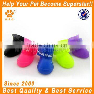 JMLTop selling kinds of big and small dog WaterProof red pet shoes