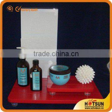 High Grade Acrylic Cosmetic Carboard Display for Sale