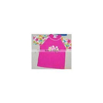2012 best seller UV lycra rash guard