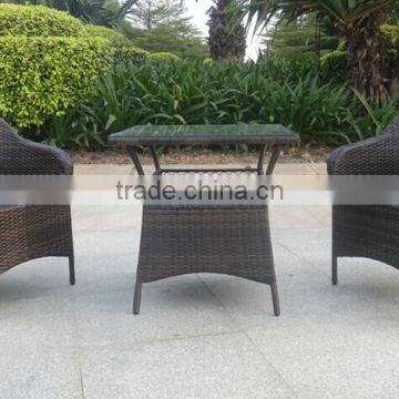 Square or Round Wicker Dining Chair/rattan Table