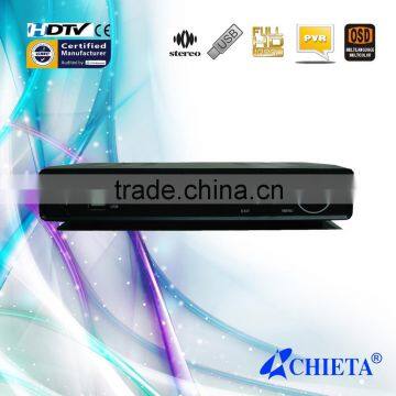 Good Quality Full HD 1080p DVB-T2 Digital Terrestrial TV Receiver Set Top Box