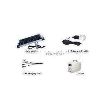 Radio 30W DC Portable solar Lighting kit for outdoor solar charger