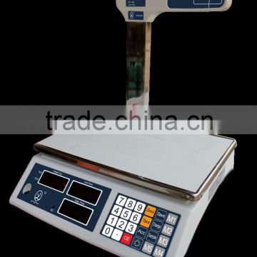 Vegetables fruits digital price scale