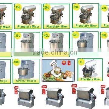 80L Large Bakery Cake Mixer Dough Mixer Spiral Mixer photo-5