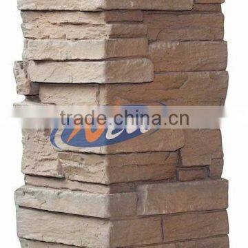 faux stone wall corner,polyurethane wall corner