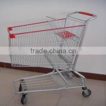 American supermarket shopping trolley