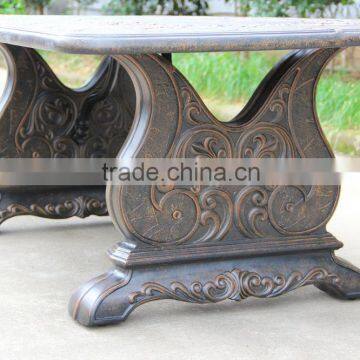 2016 Hot Selling Cast Aluminum Outdoor Patio Set 7-Piece Powder Coated With Rectangle Table photo-5