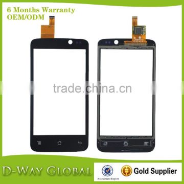 100% Working Original Quality Repair Parts Replacement Glass Panel Screen Touch For Fly IQ447 digitizer