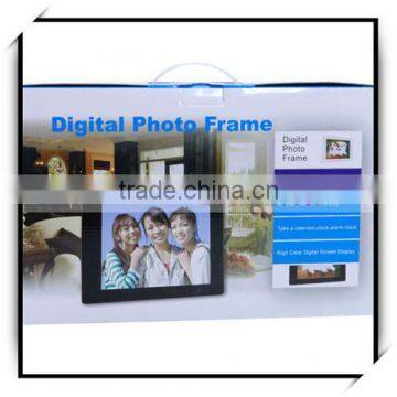 10.4" Wide Screen Ratent LCD Large Size Digital Photo Frame White photo-2