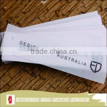Film lamination sand art paper custom clothing rfid hang tag