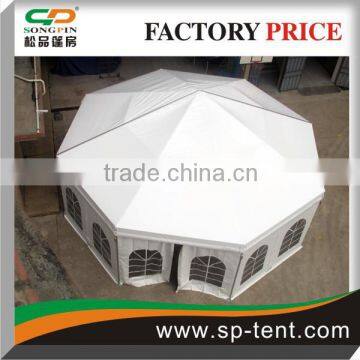 Octagonal Aluminum Hall Tent House diameter 10m for sale