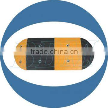 Railway Black Yellow Rubber Speed Ramp photo-2