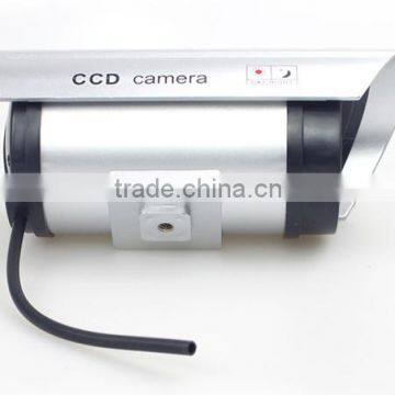 Outdoor Dome CCTV Dummy Camera Dome Dummy Camera With Red Flashing Blink Light photo-2