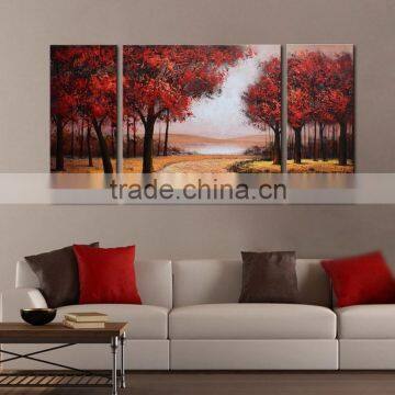 wall decorations of handmade paintings