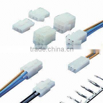 Custom connector with wire cable