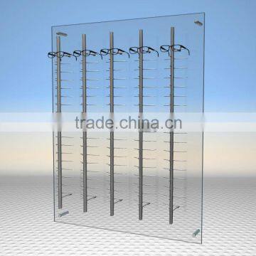 Wall Mounted Eyeglasses Display;sunglasses Display Shelf;eyewear Diaply Rack