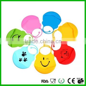 OEM Wholesale Custom Designer Soft Silicone Adult Baby Bibs Manufacturer