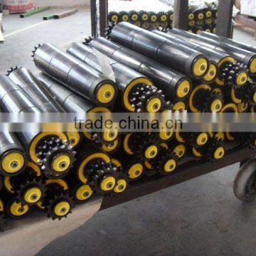 plastic sprocket and pvc tube roller