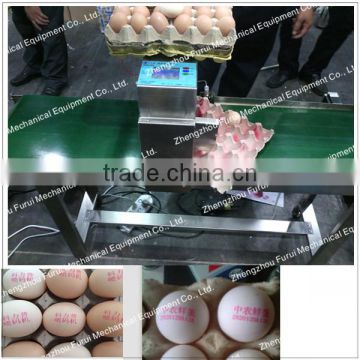 2014 hot sale egg printer/inkjet coding machine with small character