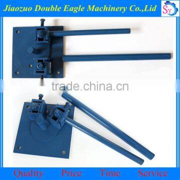Factory direct sale cheap price manual steel bar bending machine/small press brake maker