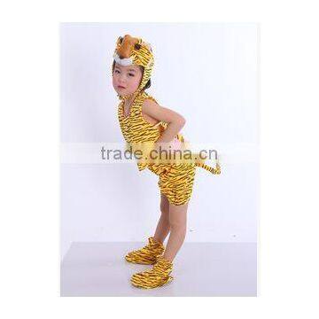 Performance Dress Up Sleeveless Kids Tiger Animal Costumes photo-4