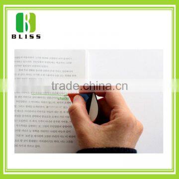 Promotional gifts OEM logo wholesale custom design writing pen folding magnetic bookmark