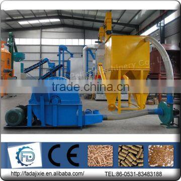 High effciency CE Certificated sawdust making machine / complete wood pellet production line