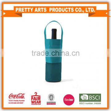 2017 Folding One Bottle Wine Bag