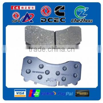 heavy truck brake parts brake pads