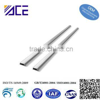 Custom Hard Chrome Plated 304 Stainless Steel Flat Billet Bar