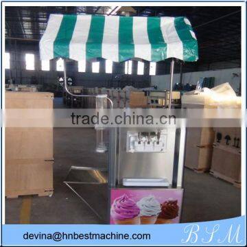 Commercia Icecream Blender Ice Cream Mixing Machine Ice Cream Machine With 3 Flavors photo-2